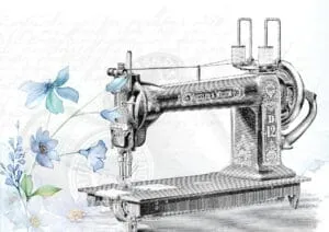 vintage, sewing machine, sew, macchina da cucine