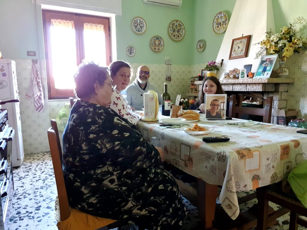 pranzo con Eugenio in spirito