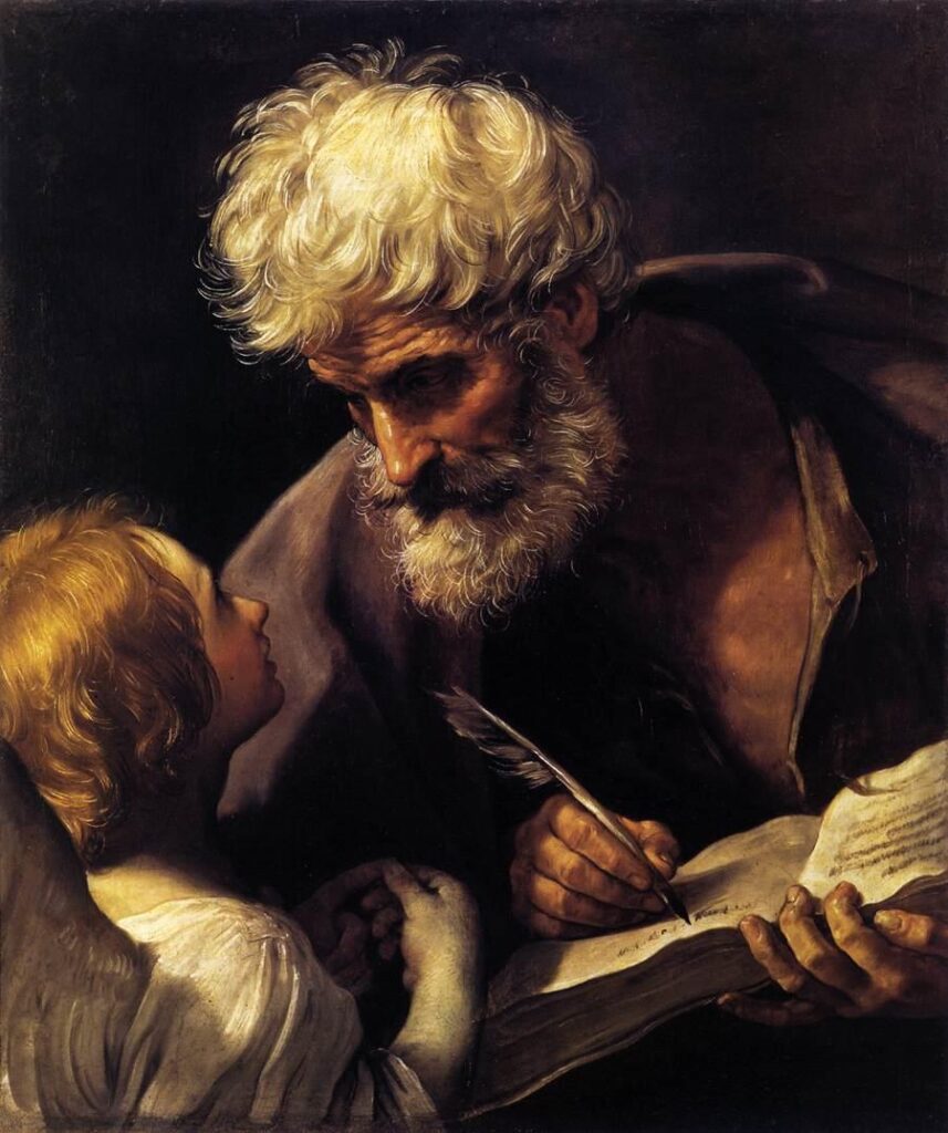 guido reni st matthew and the angel wga19308