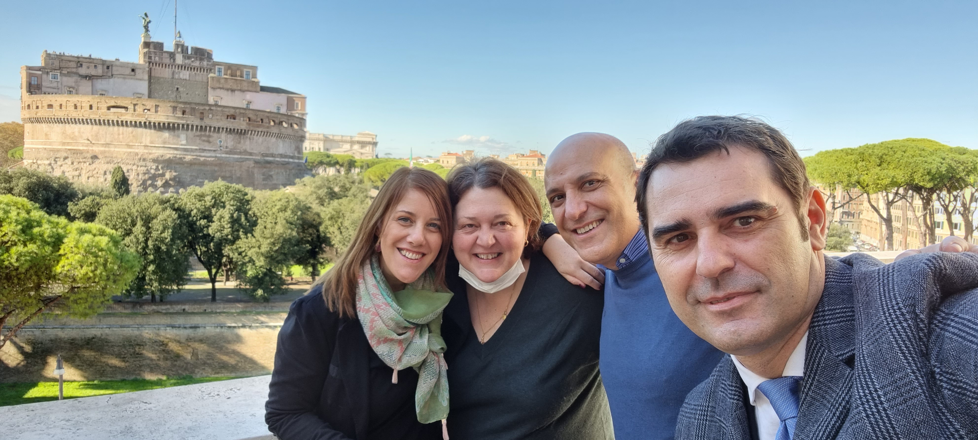 Benedetta Capelli, Giuseppina, Remigio e Alessandro Gisotti