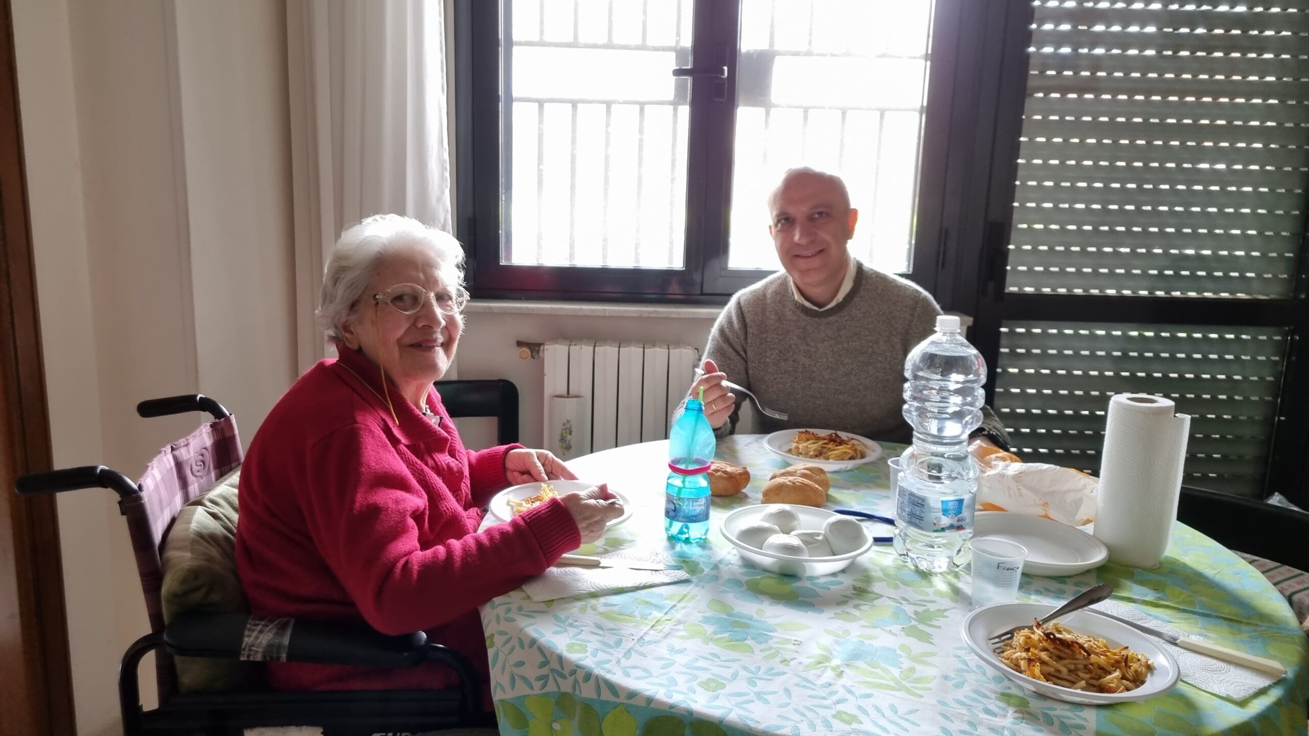 Remigio e nonna Rosaria a Foggia