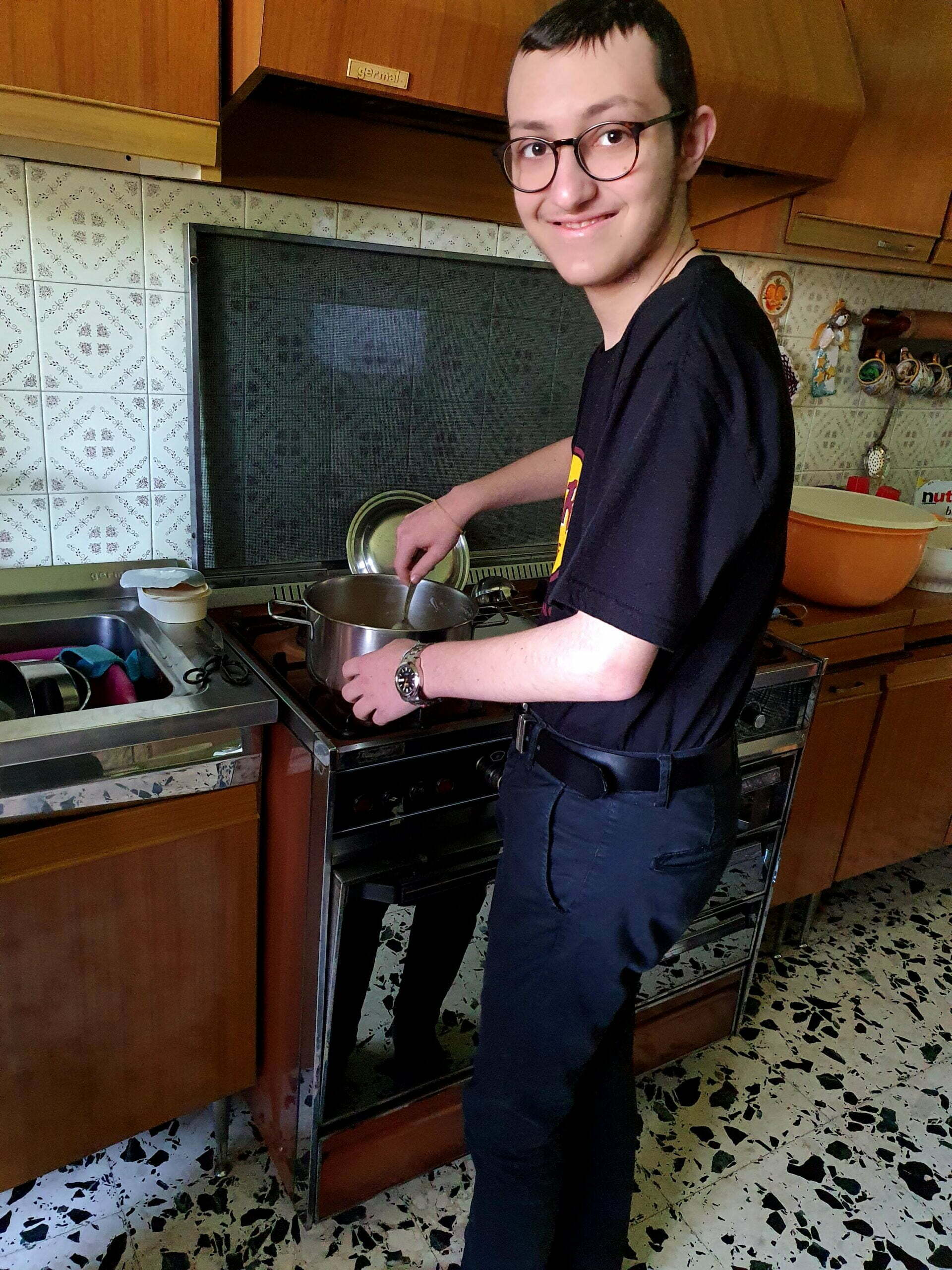 Eugenio in versione chef