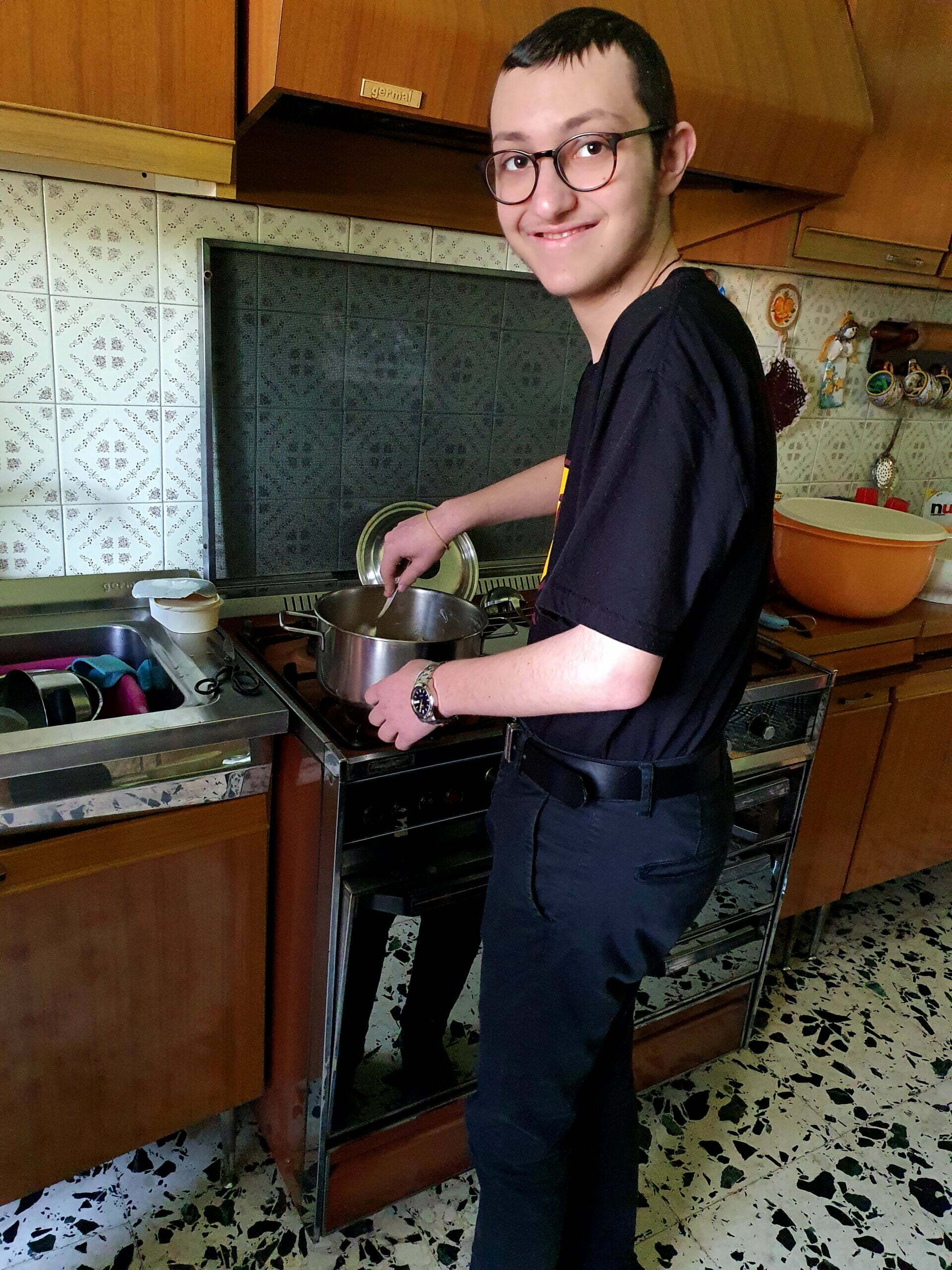 Eugenio in versione chef