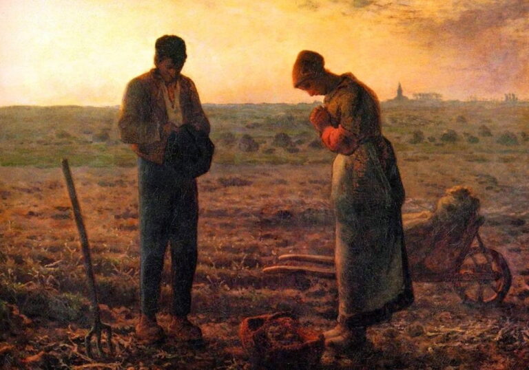 Jean-François Millet, L'Angelus serale