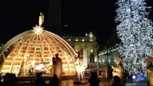 presepe 2022 piazza San Pietro