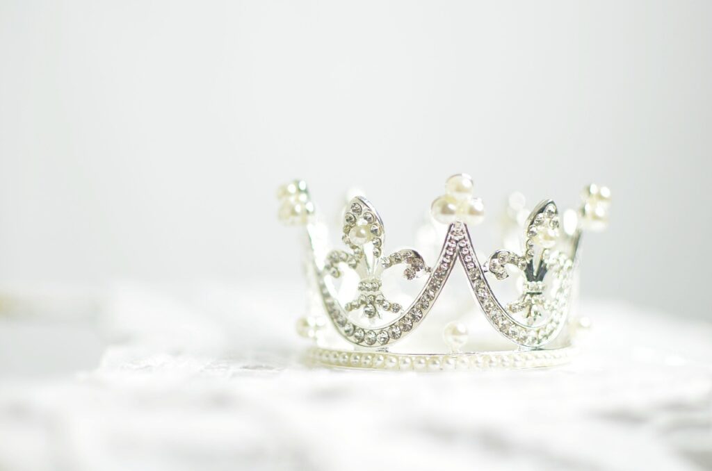 crown, tiara, crystals