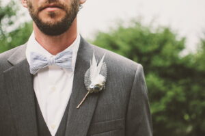 groom, beard, bow tie, sposo in cravatta