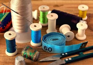 threads, coil, tailor tape