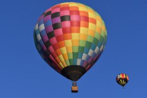 albuquerque, new mexico, international balloon fiesta, mongolfiera