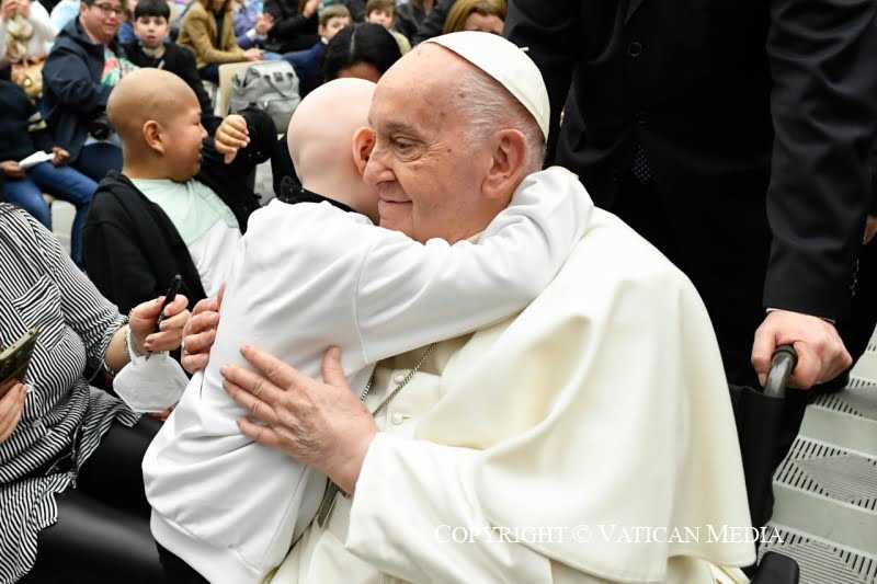 Udienza di Papa Francesco con Ospedale pediatrico Bambino Gesù