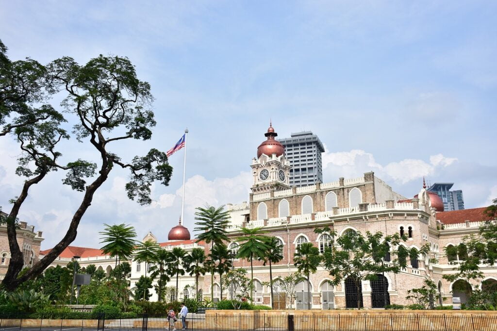 architecture, malaysia, city, Sultan Abdul Samad Building