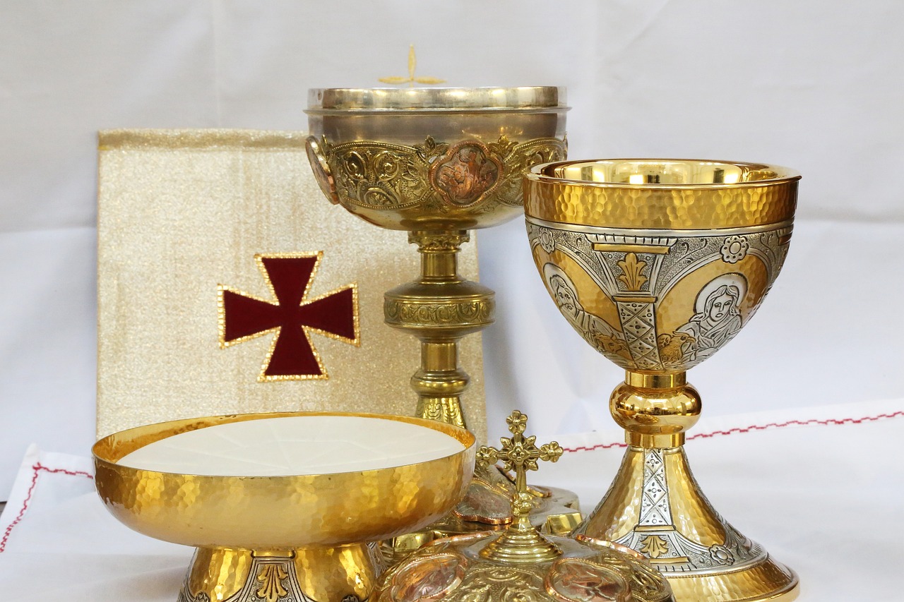 cross, crucifix, chalice, eucaristia