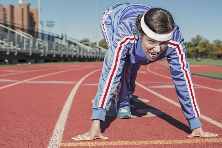 woman, athlete, running, start, inizio, partenza