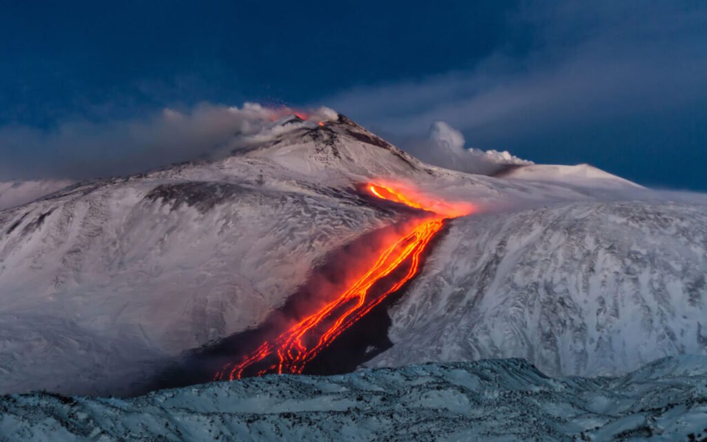 sciare sull'Etna