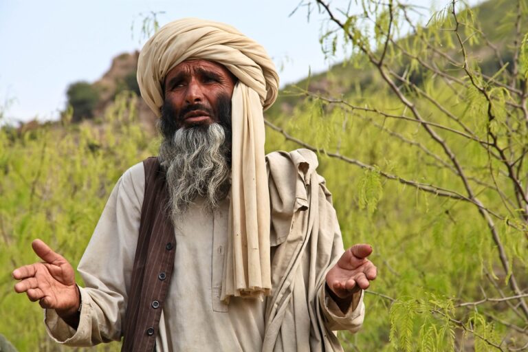 turban, man, praying, profeta