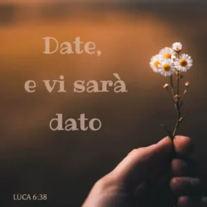 date e vi sarà dato