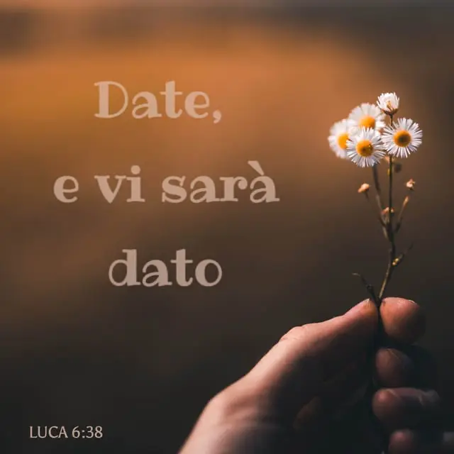 date e vi sarà dato