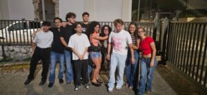 amici di Eugenio al suo 18 compleanno