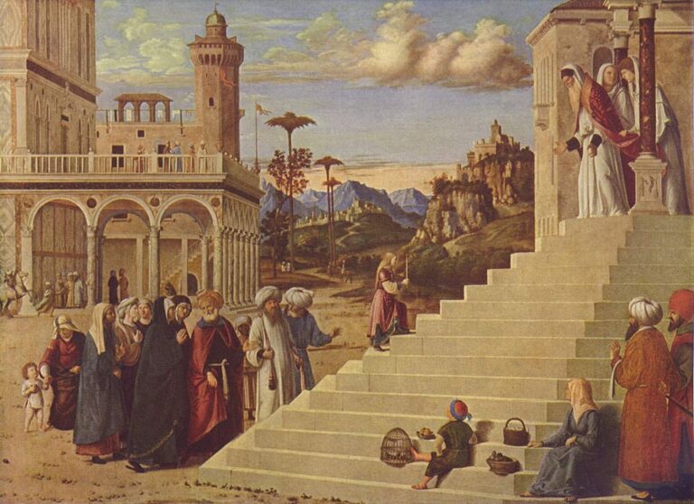 presentazione della Beata Vergine Maria - Giovanni Battista Cima da Conegliano, Public domain, via Wikimedia Commons