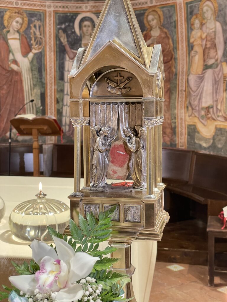 reliquia del Sangue di San Francesco d'Assisi