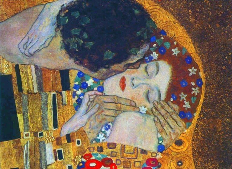 il bacio di Gustav Klimt