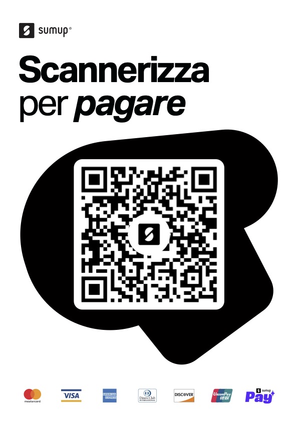 qrcode donazione con SumUp