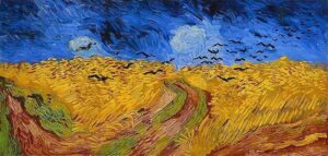 Vincent van Gogh, Campo di grano con volo di corvi