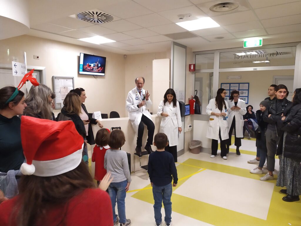 la festa cominci!,la festa cominci al policlinico gemelli,l&#039;ospedale può essere luogo di dolore ma anche di speranza e di gioia,franco nero,gianni quaranta,flavio solo