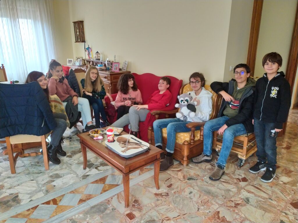 Marilinda, Anna, Ileana, Rosalia, Nicola, Eugenio, Gerardo, Angelo