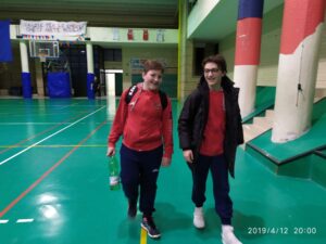 Eugenio e Nicola in palestra