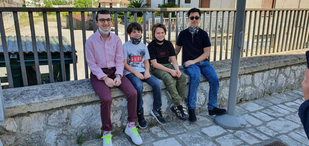 Eugenio, Angelo, Gerardo, Alessandro