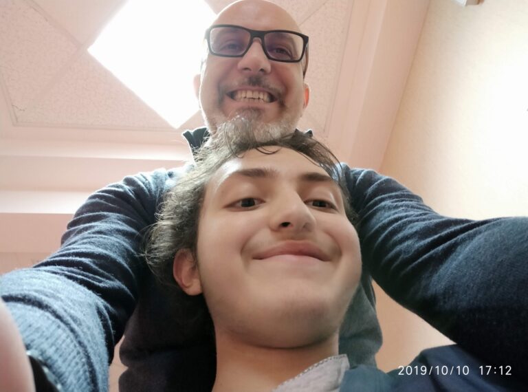 Remigio e Eugenio selfie