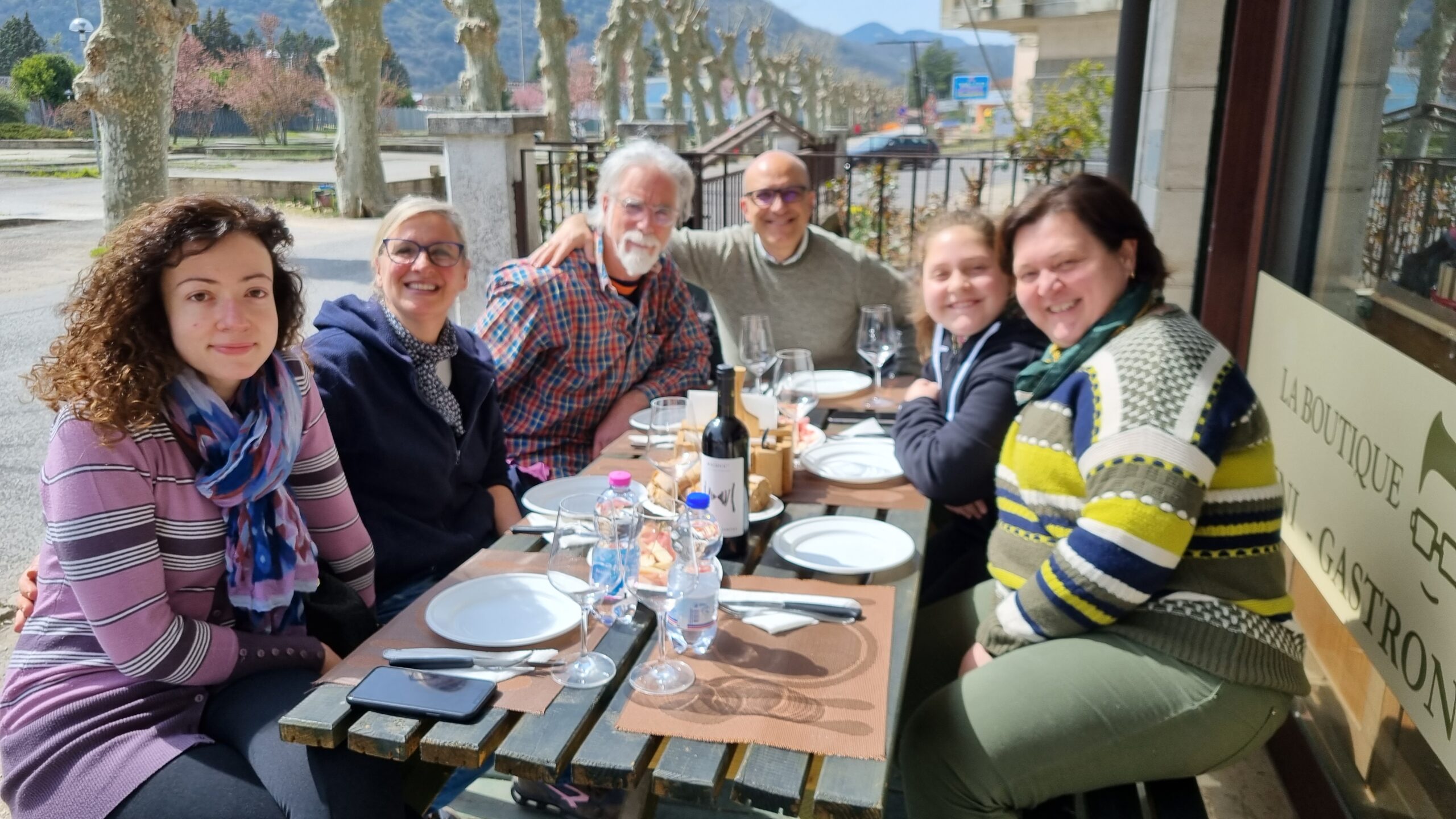 Miriana, Romina, Tonino, Remigio, Francesca e Giuseppina