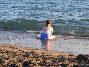 Francesca al mare di Ostia