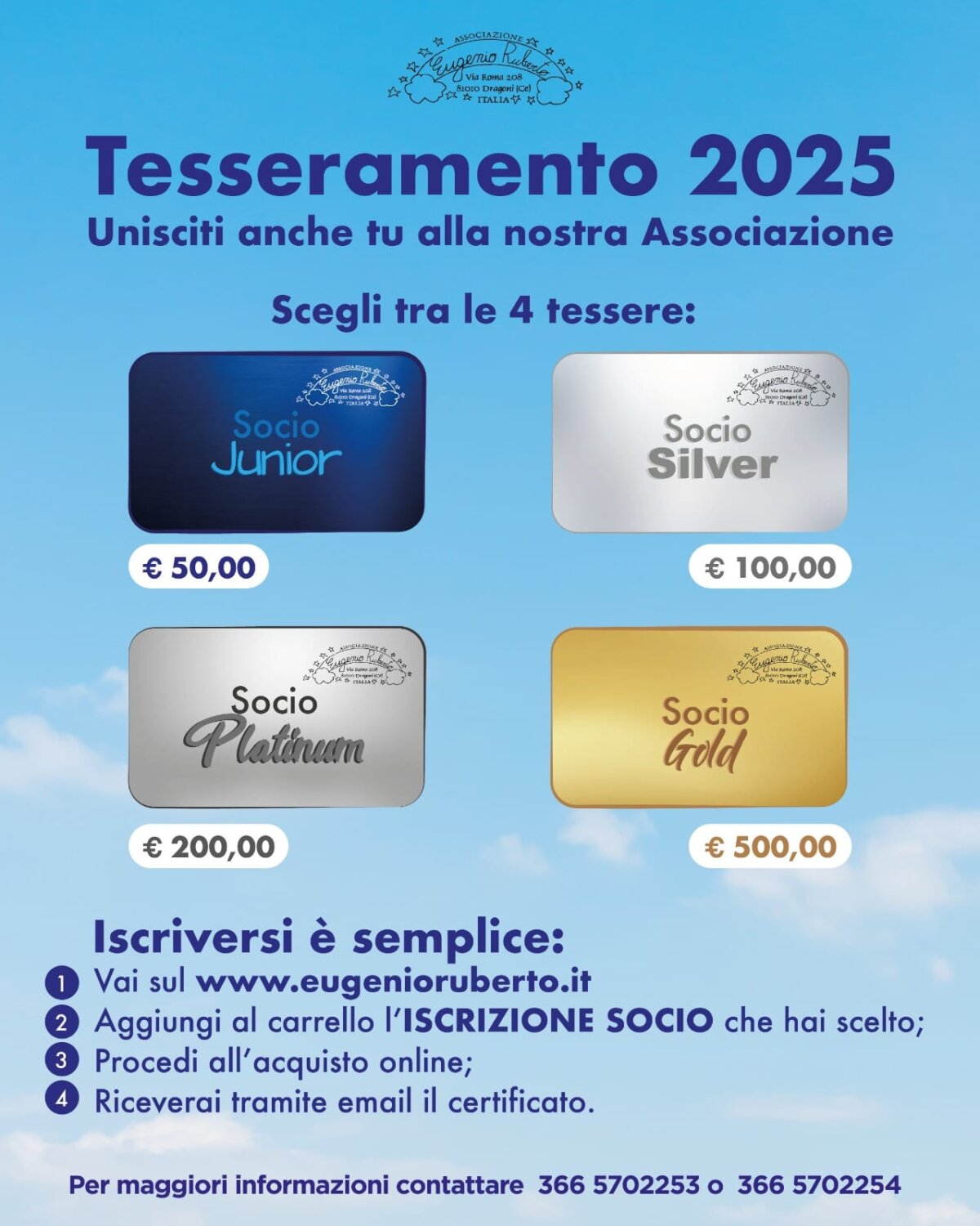 tesseramento 2025